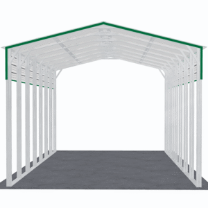 18x36 Vertical Roof RV Cover view 3