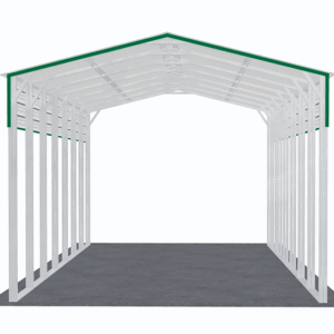18x36 Vertical Roof RV Cover view 2
