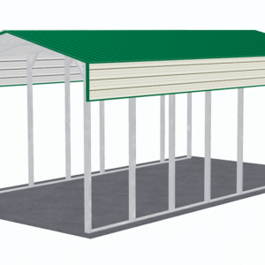 18x36 Vertical Roof RV Cover view 4