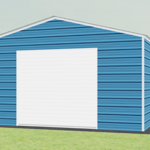 18x41 Residential Style Garage view 2