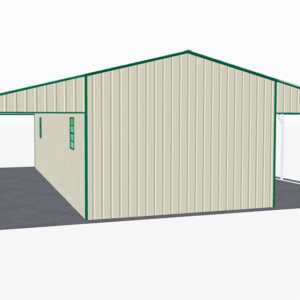 42x41 Vertical Roof Continuous Barns view 3