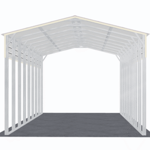 18x41 Vertical Roof RV Cover view 3