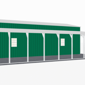 42x41 Vertical Roof Step Down Barns view 4
