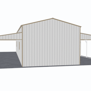 42x51 Vertical Roof Step Down Barns view 3