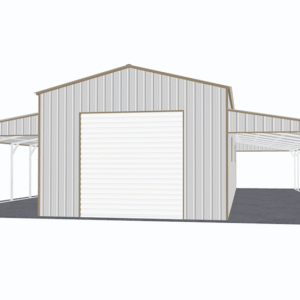 42x51 Vertical Roof Step Down Barns view 2