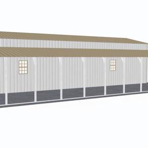 42x51 Vertical Roof Step Down Barns view 4