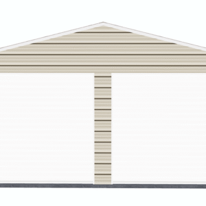 20x21 Residential Style Garage view 2