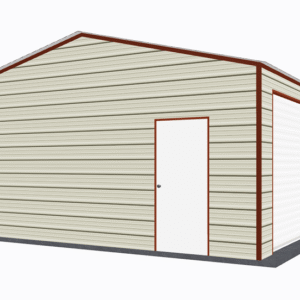 20x21 Side Entry Garage view 2