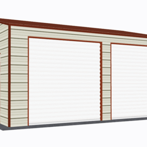 20x21 Side Entry Garage view 1