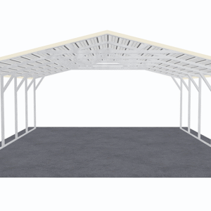 20x26 A-Frame Roof Carport view 3