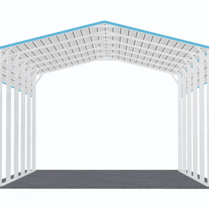 20x26 A-Frame Roof RV Cover view 3