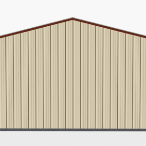 20x26 All Vertical Style Garage view 3