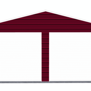 20x26 Residential Style Garage view 2