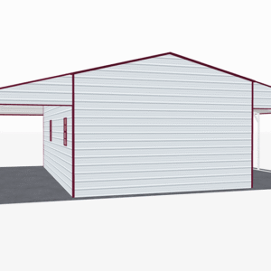 44x31 A-Frame Roof Continuous Barns view 3