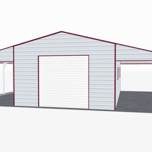 44x31 A-Frame Roof Continuous Barns view 2