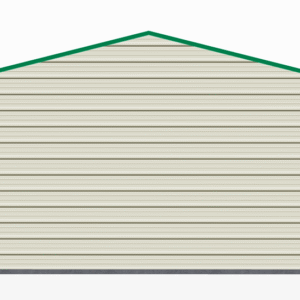 20x31 A-Frame Roof Garage view 3