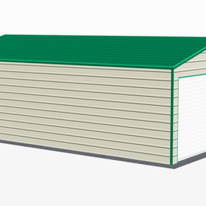 20x31 A-Frame Roof Garage view 1