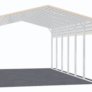 20x31 A-Frame Roof RV Cover view 3