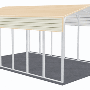 20x31 A-Frame Roof RV Cover view 1