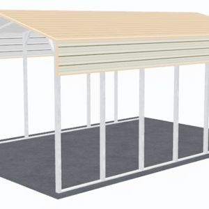 20x31 A-Frame Roof RV Cover view 4