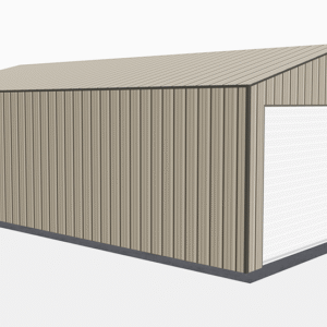 20x31 All Vertical Style Garage view 1