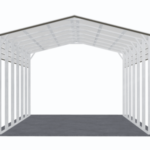 20x31 Vertical Roof RV Cover view 3