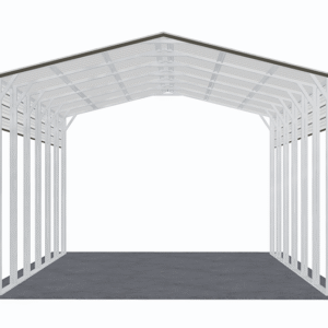 20x31 Vertical Roof RV Cover view 2