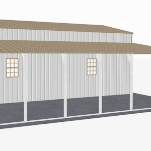 44x31 Vertical Roof Step Down Barns view 4