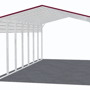 20x36 A-Frame Roof RV Cover view 2