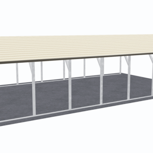 20x36 A-Frame Roof Carport view 4