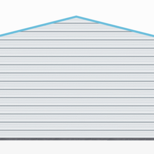 20x36 A-Frame Roof Garage view 3
