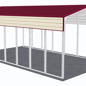 20x36 A-Frame Roof RV Cover view 1