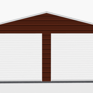 20x36 Residential Style Garage view 2