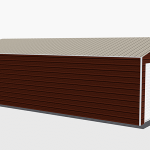 20x36 Residential Style Garage view 1