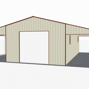 44x36 Vertical Roof Continuous Barns view 2