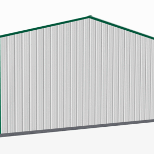 20x36 Vertical Roof Utility Carport view 3