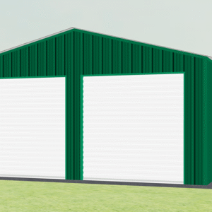20x41 All Vertical Style Garage view 2