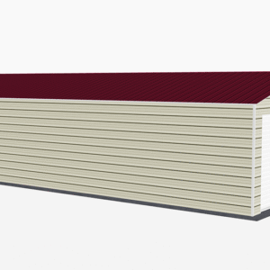 20x41 Residential Style Garage view 1