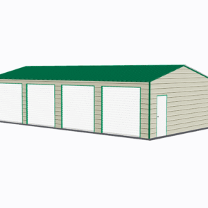 20x41 Side Entry Garage view 1