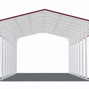 20x41 Vertical Roof RV Cover view 2