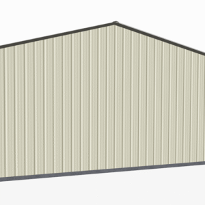 20x41 Vertical Roof Utility Carport view 3