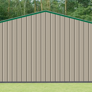 20x46 All Vertical Style Garage view 3
