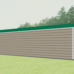 20x46 Residential Style Garage view 1