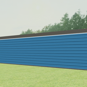 20x51 Residential Style Garage view 1