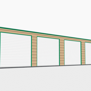 20x51 Side Entry Garage view 1