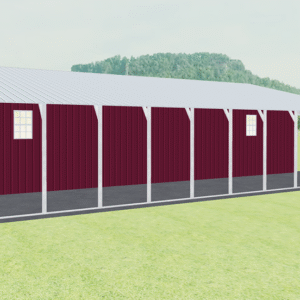 44x51 Vertical Roof Continuous Barns view 4