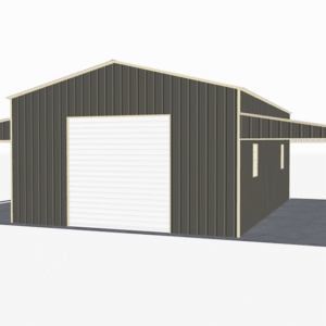 46x21 Vertical Roof Step Down Barns view 2
