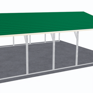 22x26 A-Frame Roof Carport view 4