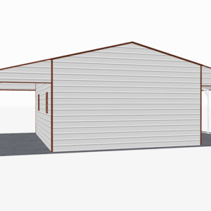 46x26 A-Frame Roof Continuous Barns view 3