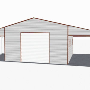 46x26 A-Frame Roof Continuous Barns view 2